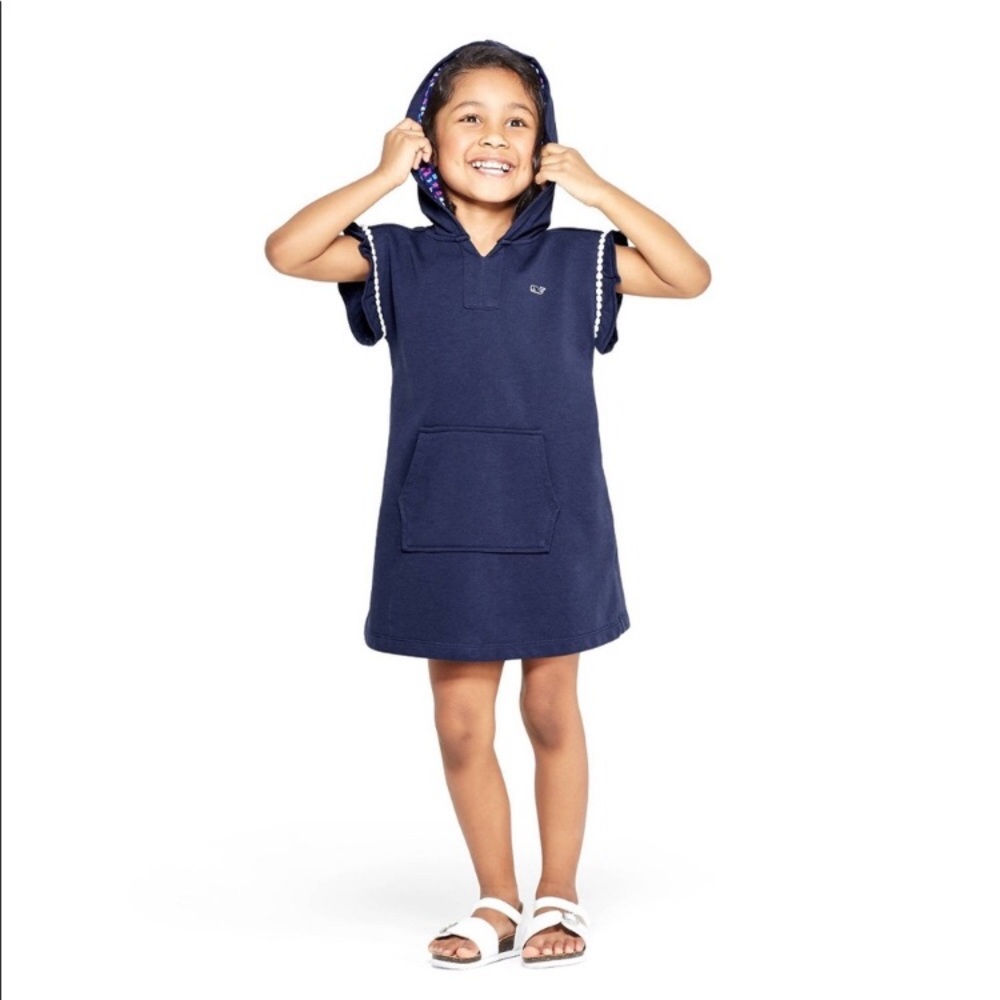 🎉HP🎉 NWT Vineyard Vines Target Swim Hoodie Dress - Picture 3 of 8